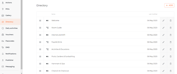 Portal directory example