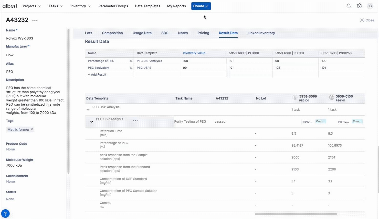Attaching Data Template to Property Task