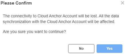 Confirmation dialog